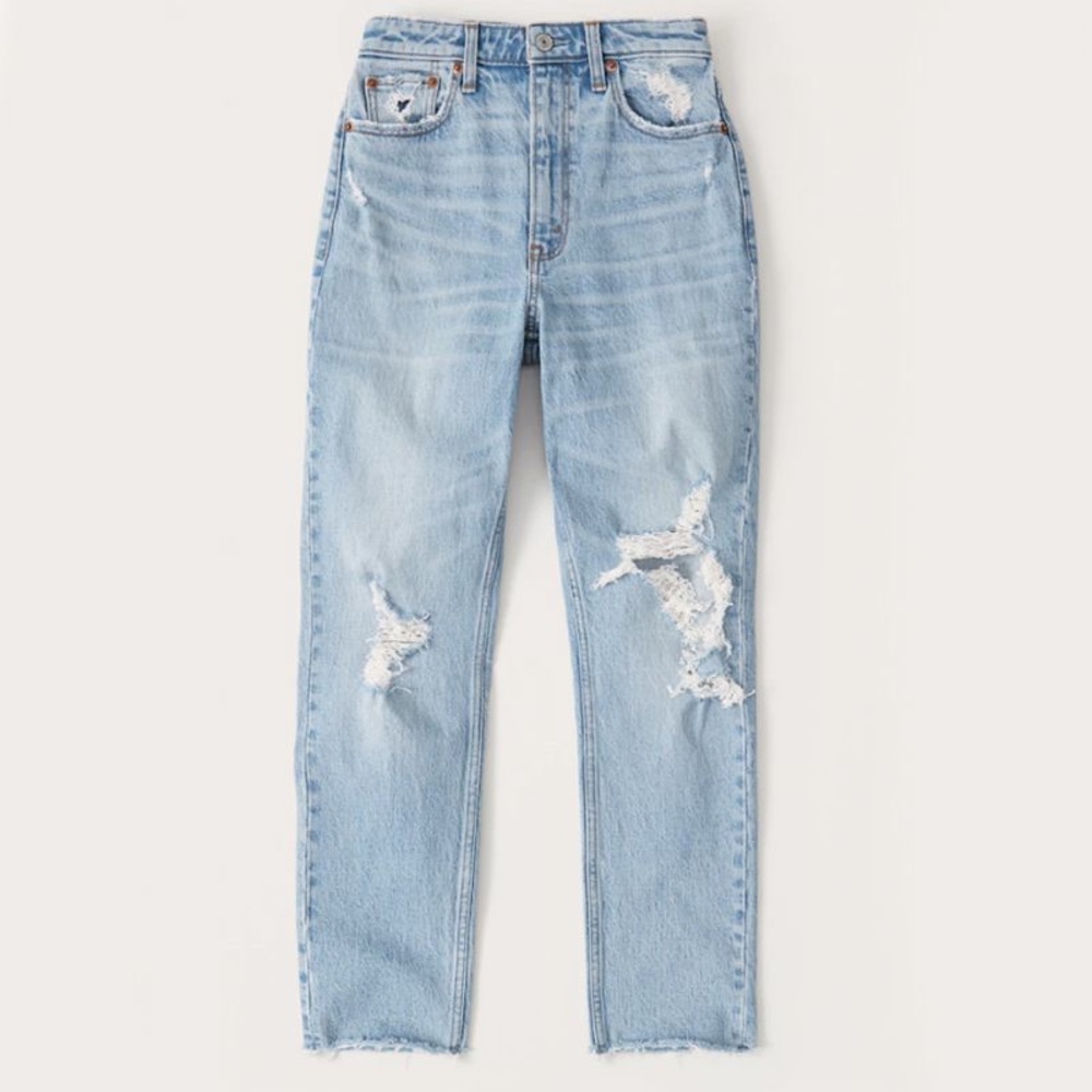 Abercrombie The Mom High Rise